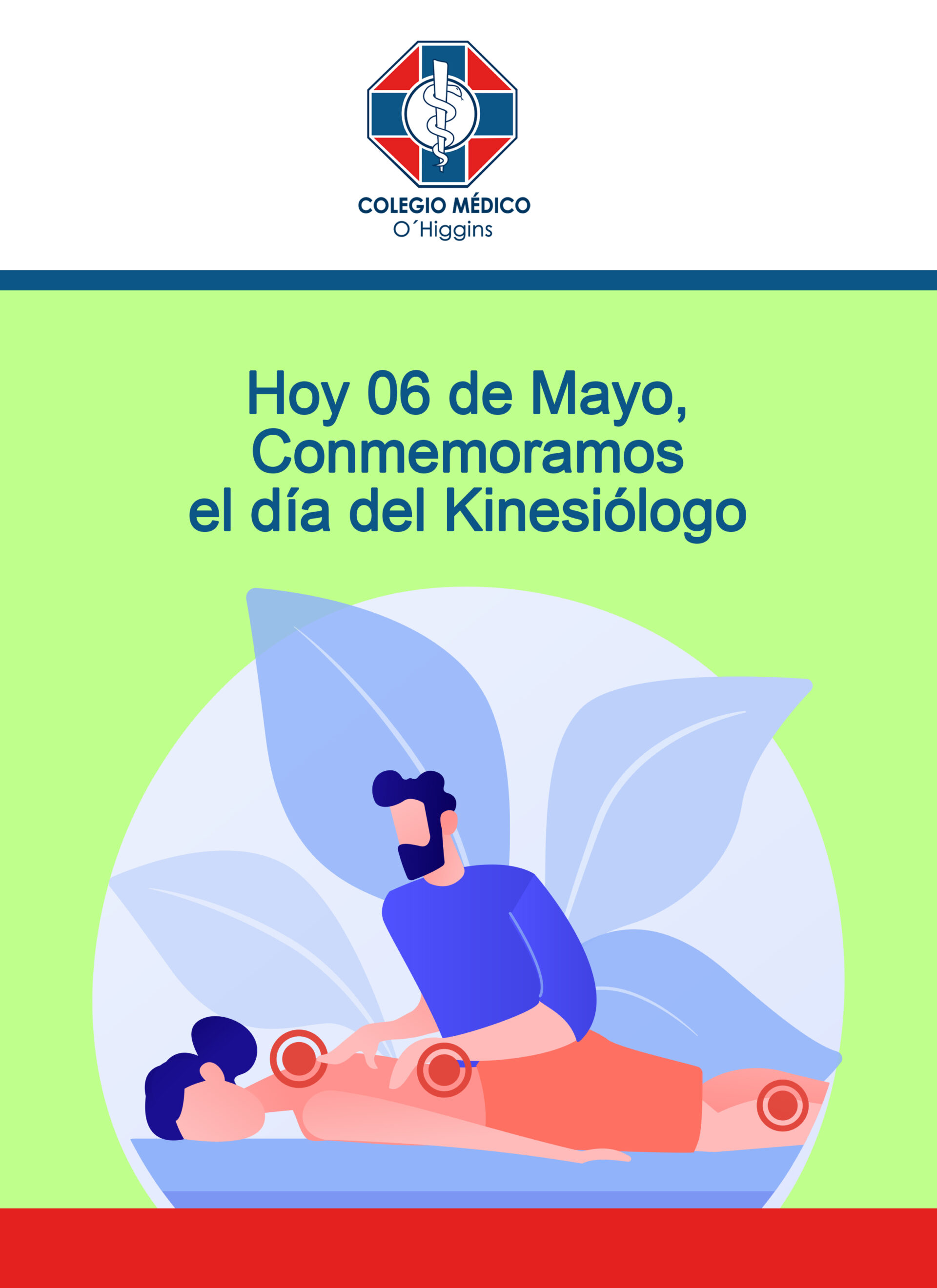 Hoy 06 de mayo celebramos el día del Kinesiólogo Colegio Médico O'Higgins